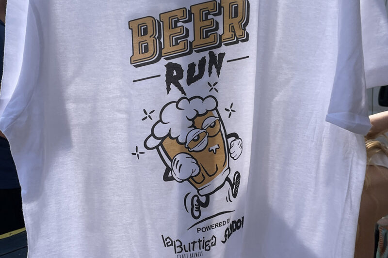 Buttiga presenta Beer Run ed è un gran successo