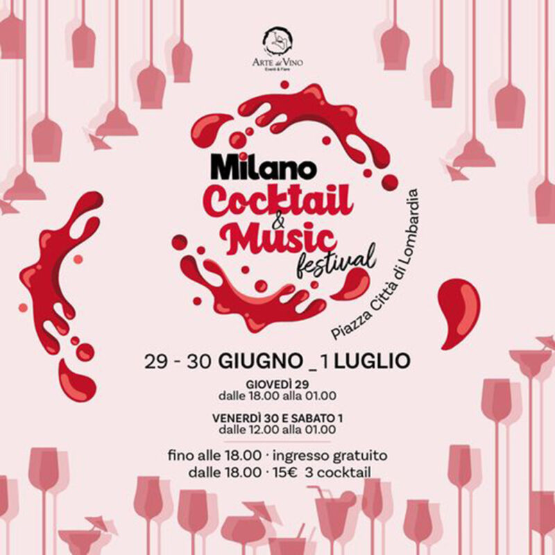 Milano Cocktail & Music Festival, connubio perfetto