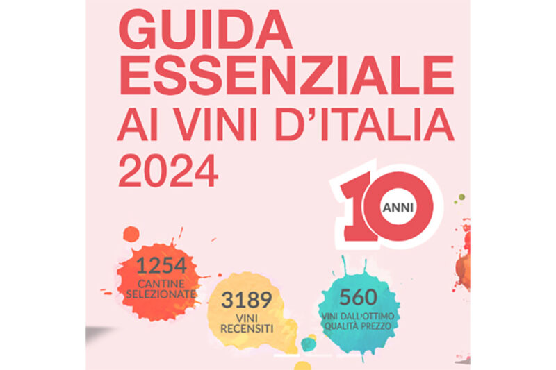 DoctorWine festeggia i 10 anni della Guida Essenziale ai Vini d’Italia
