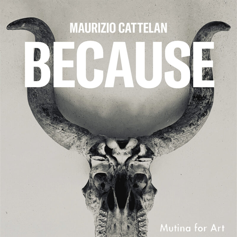 Mutina for Art a Bologna con “BECAUSE” dedicato a Cattelan 
