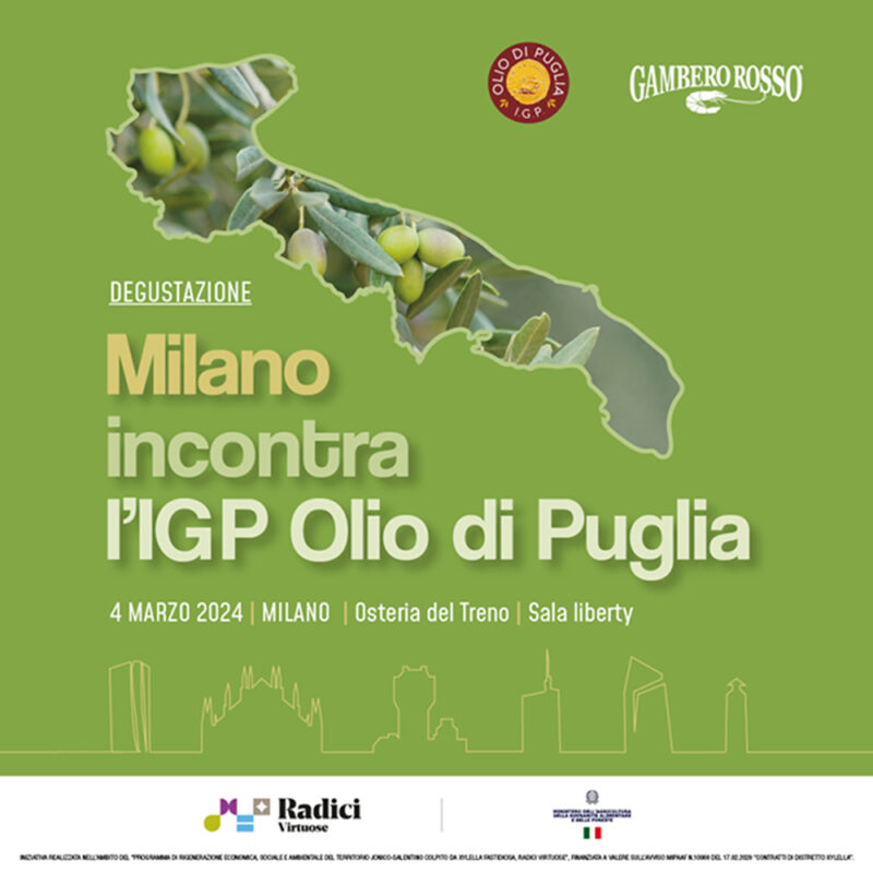 Milano incontra l’IGP Olio di Puglia