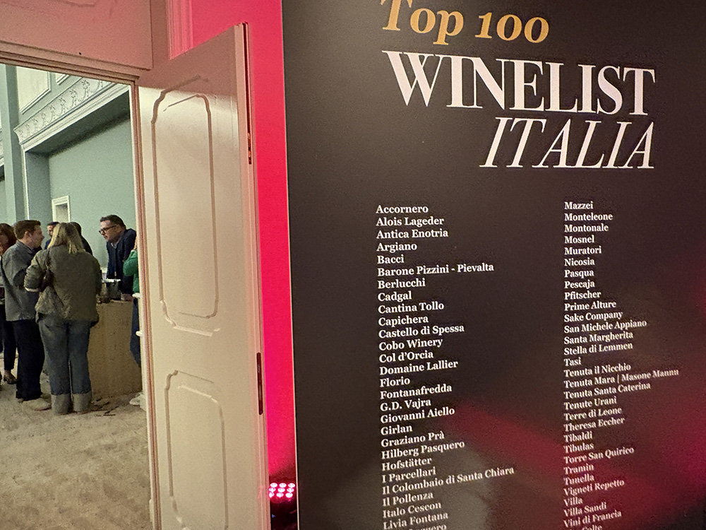 Wine List Italia