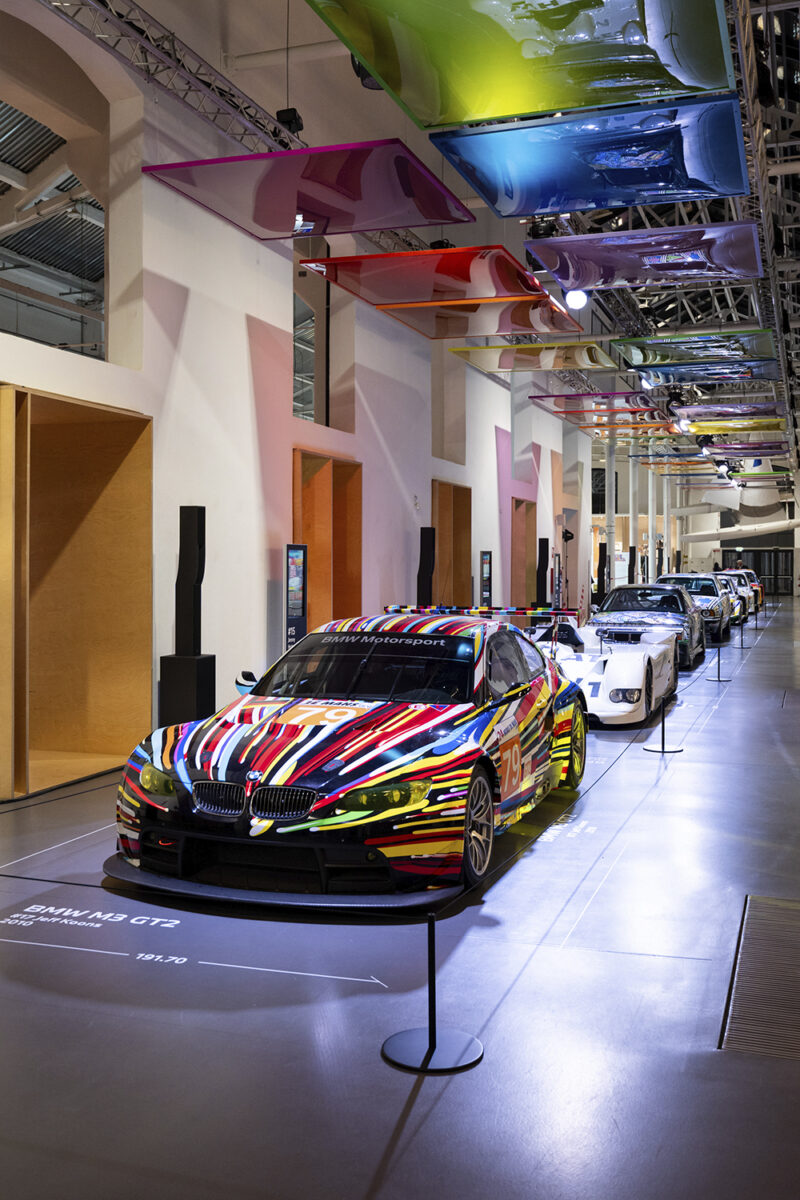 BMW porta le sue Art Car icone a Milano