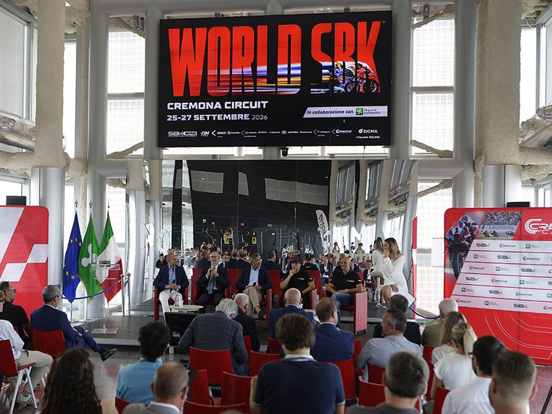 WorldSBK a Cremona: tutto pronto per l’EICMA Italian Round